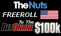 TheNuts 100K Freeroll on BetOnline